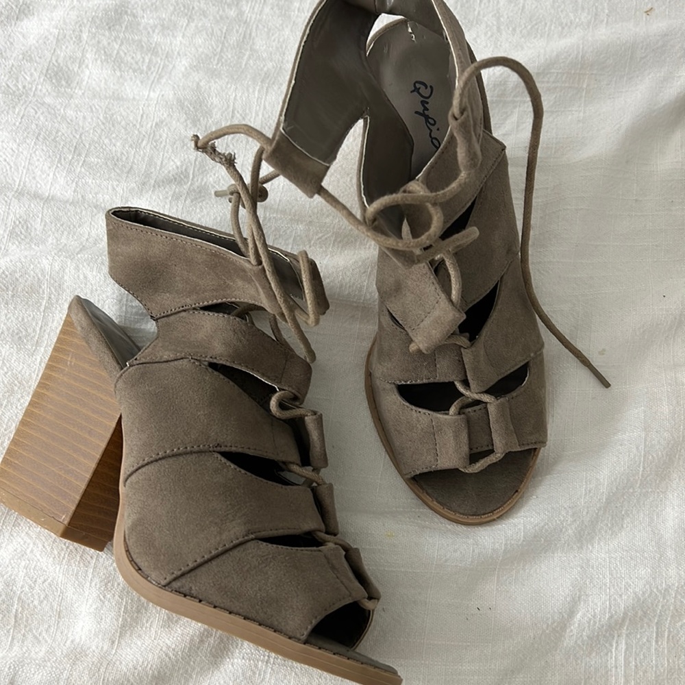 Lace booties